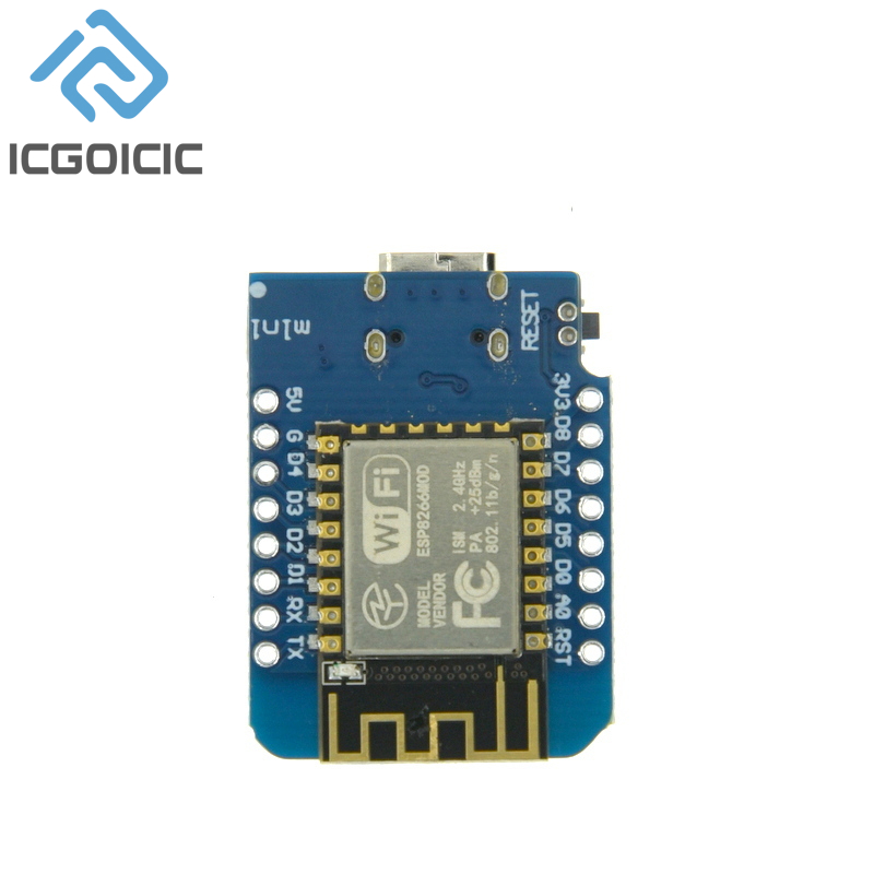 D1 Mini-Mini NodeMcu 4M Bytes  – Esp8266 Nodemcu Board recenzja i cena