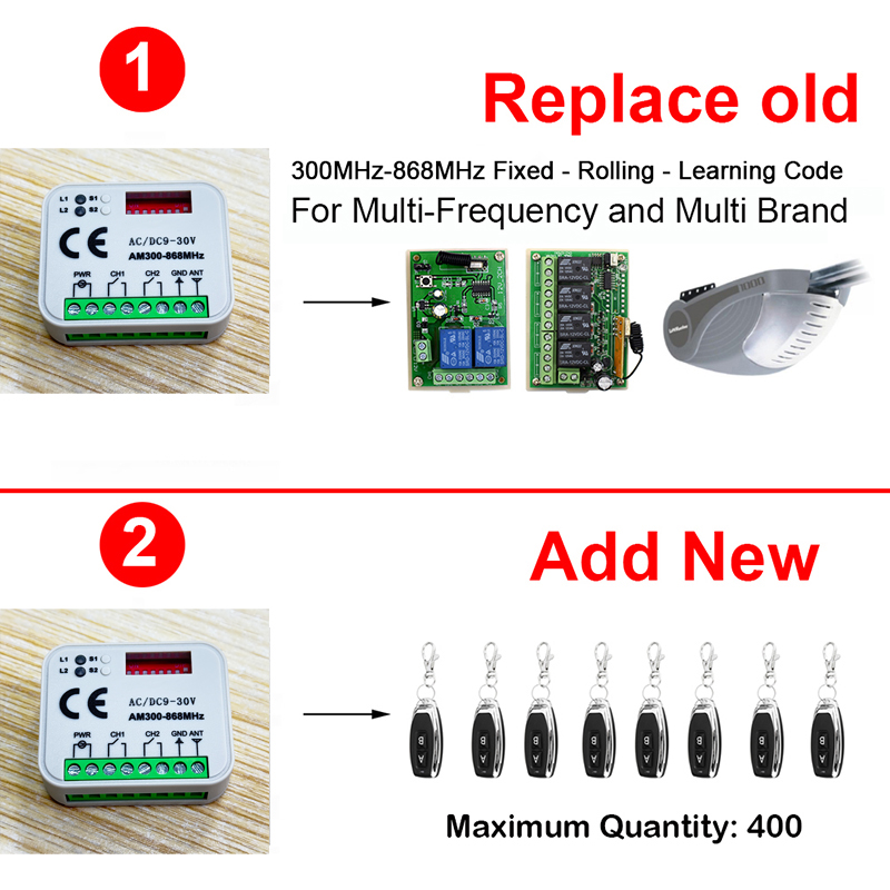 1-20pcs New Universal RX MULTI – 433Mhz Receiver Module recenzja i cena