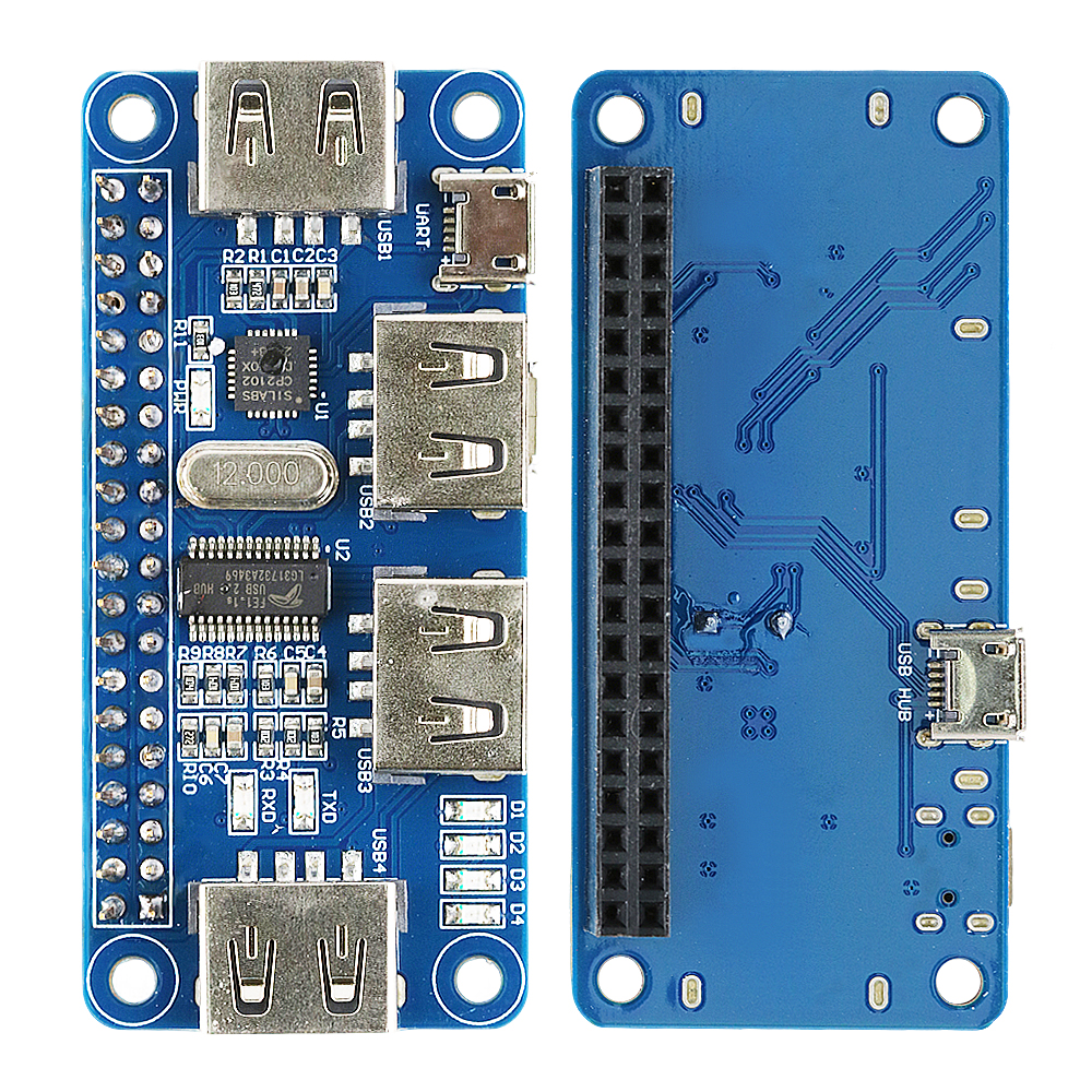 USB 2.0 Expansion Board HUB fo – Pi Zero W Board recenzja i cena