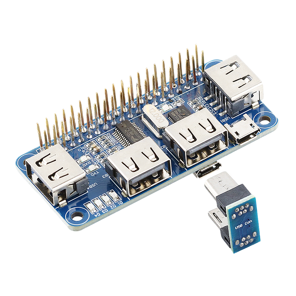 USB 2.0 Expansion Board HUB fo – Pi Zero W Board recenzja i cena
