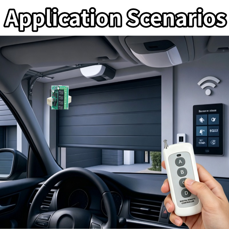 Universal Wireless Remote Cont – 433Mhz Receiver Module recenzja i cena