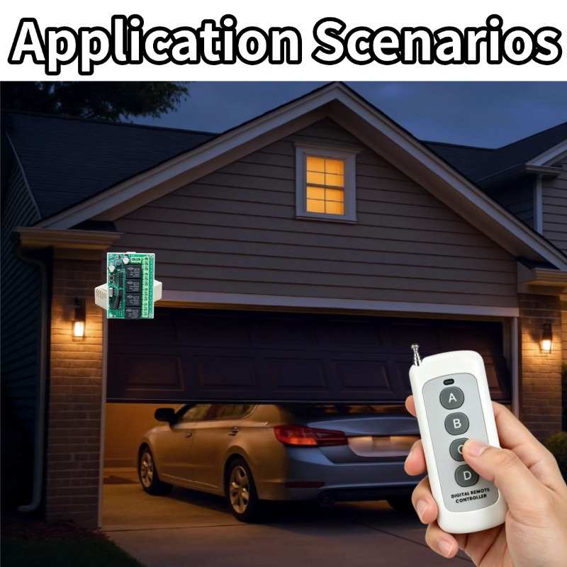 Universal Wireless Remote Cont – 433Mhz Receiver Module recenzja i cena