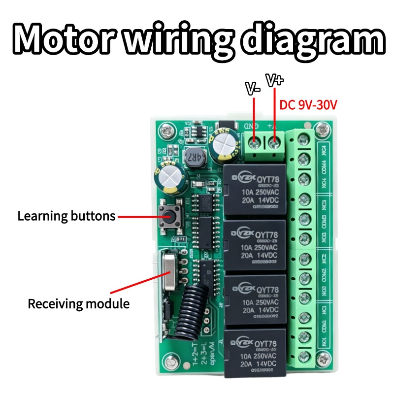 Universal Wireless Remote Cont – 433Mhz Receiver Module recenzja i cena