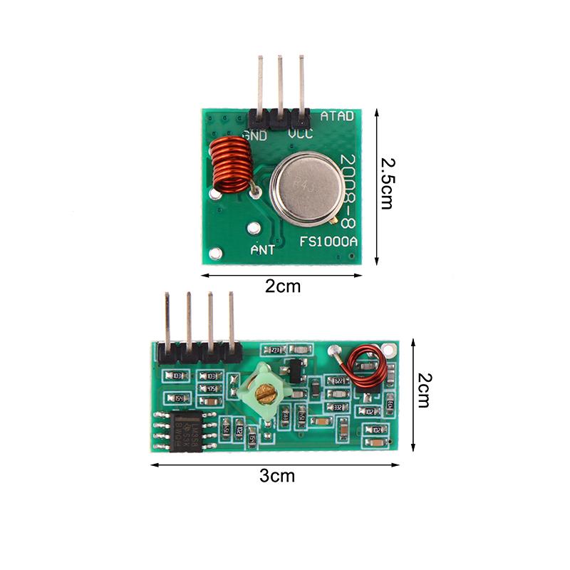 1/2Pcs 433MHZ 315MHZ Transmitt – 433Mhz Receiver Module recenzja i cena