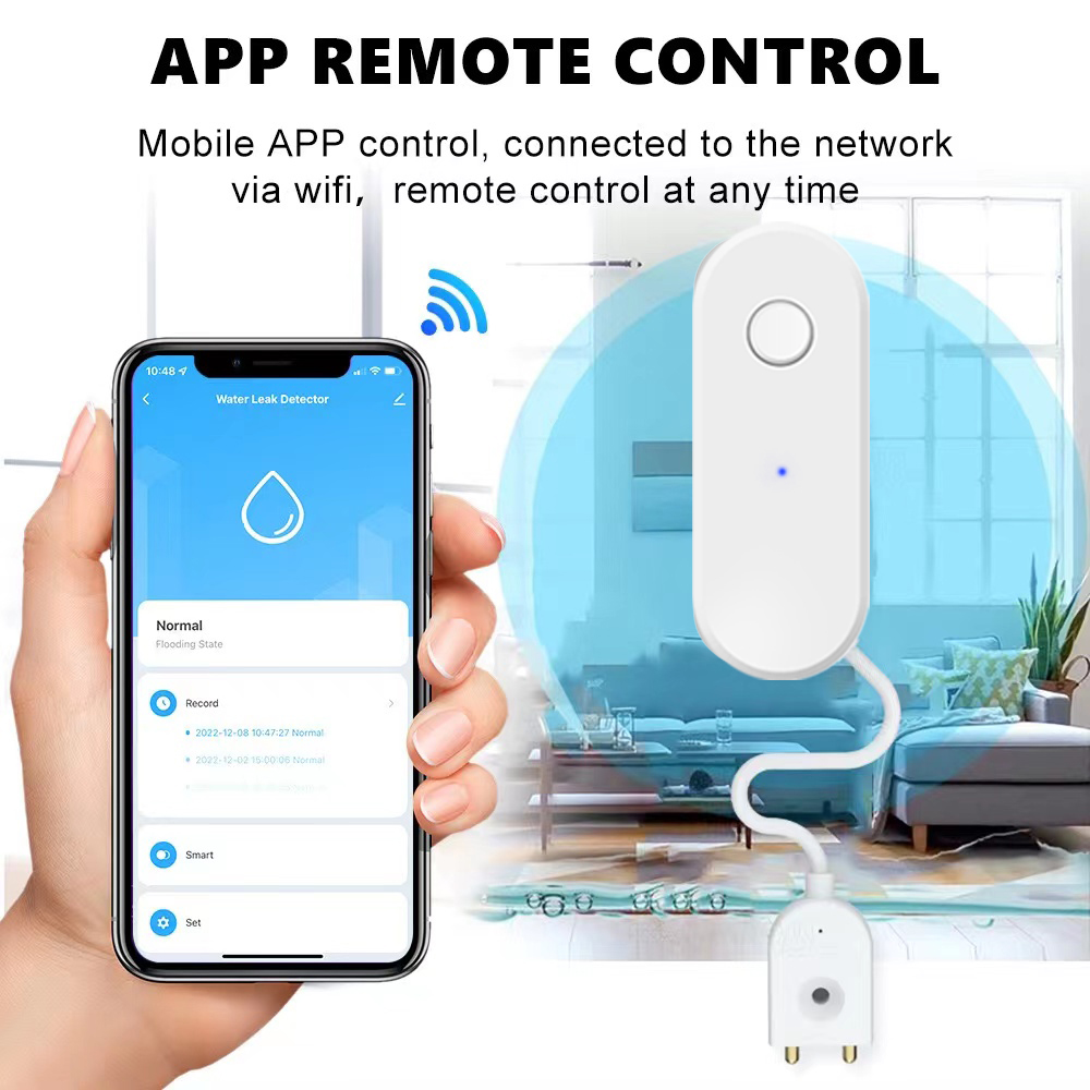 Tuya WiFi Smart Water Leak Sen – Home Automation Technology recenzja i cena
