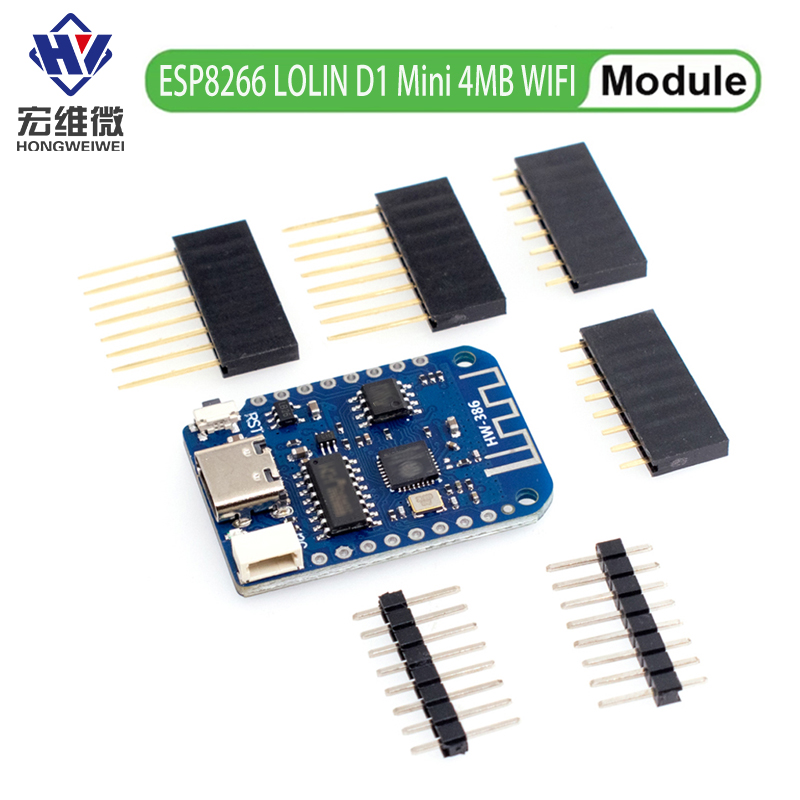 LOLIN D1 Mini V4.0.0 TYPE-C US – Esp8266 Nodemcu Board recenzja i cena