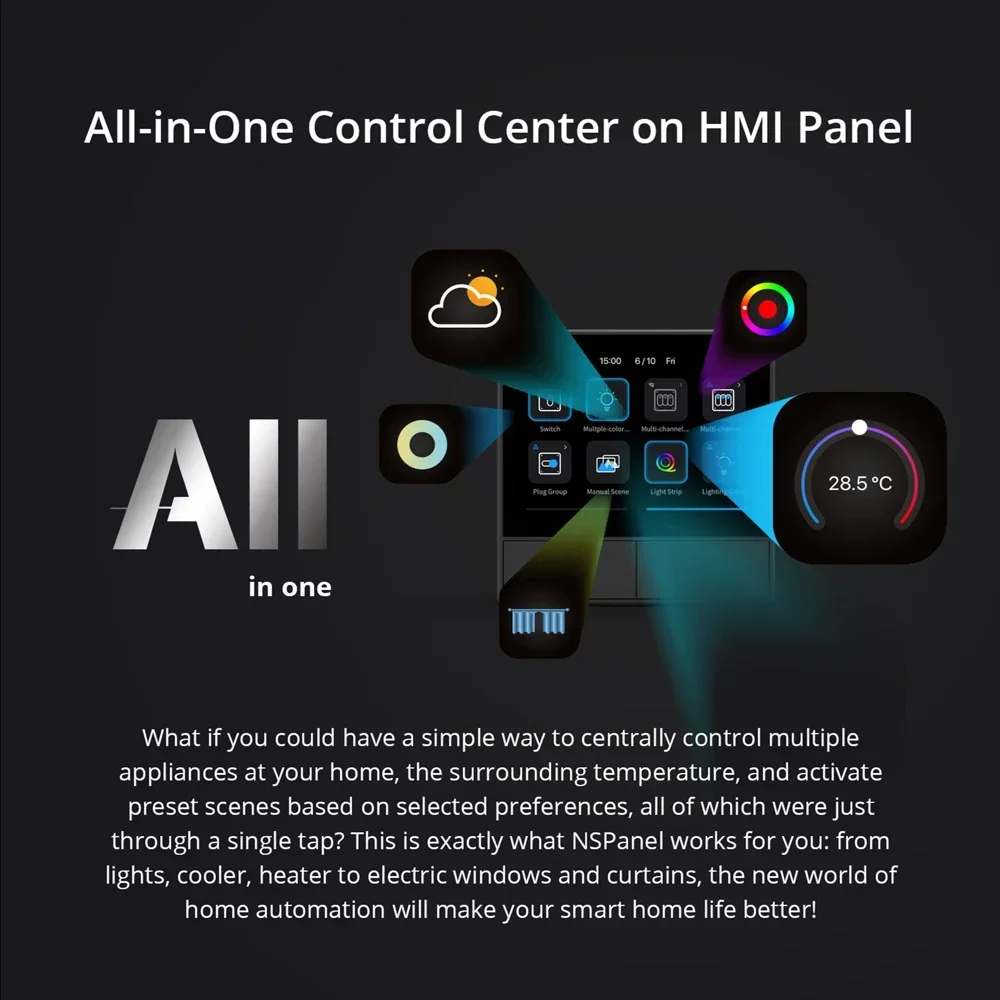 Smart Scene Wall Switch EU/US  – Home Automation Panel Diy recenzja i cena
