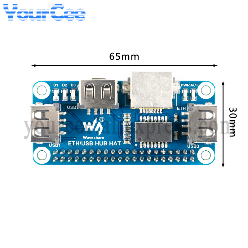 USB HUB HAT to Ethernet RJ45 N – Pi Zero W Board recenzja i cena